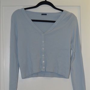 Brandy long sleeve crop top